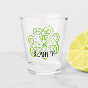 Copo De Shot Sláinte Irish Shamrock
