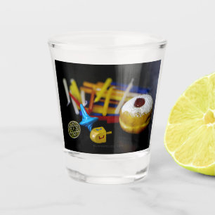 Copo De Shot SlipperyJoe Hanukkah natureza-morta simbólica feri
