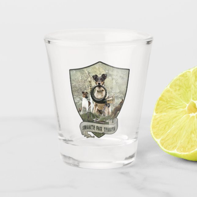 Copo De Shot Smooth Fox Terrier     (Frente)
