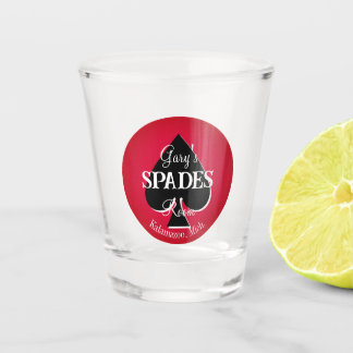 Copo De Shot Spades Card Game Room Shot Vídeos Shot Shot Shot