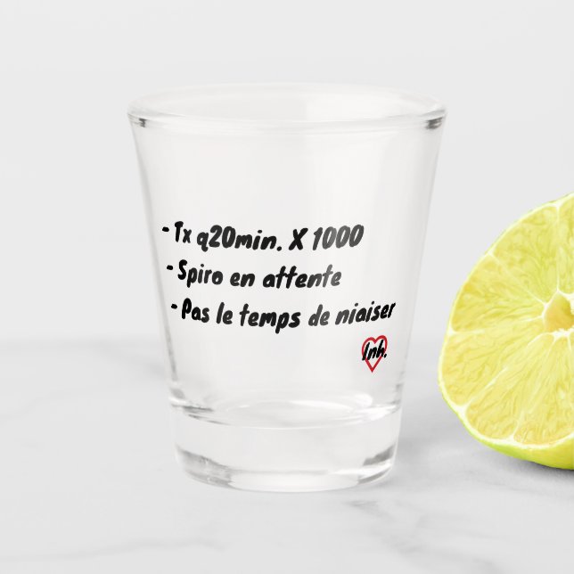 Copo De Shot Spiro en attente (Frente)