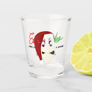 Copo De Shot Sr. Williams Bah Humbug natal