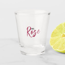 Copo De Shot Sra. Rose