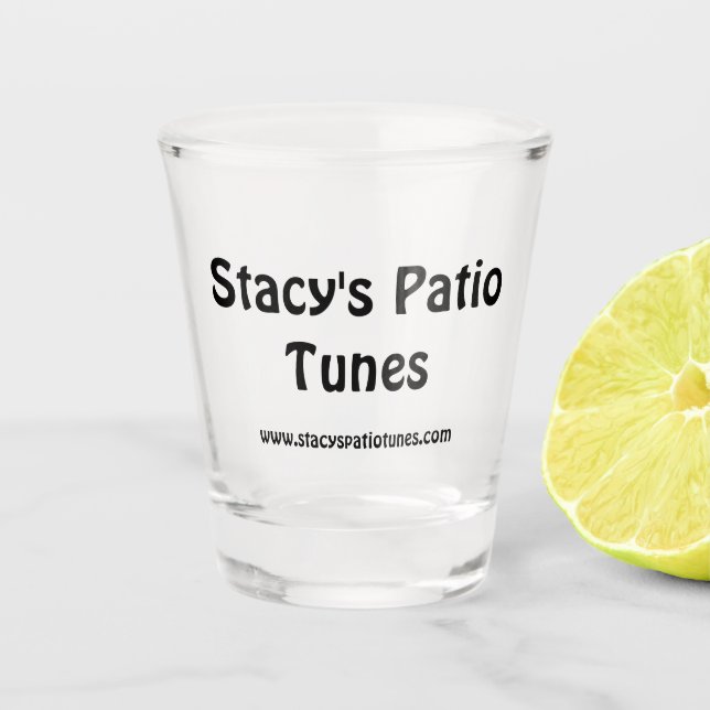 Copo De Shot Stacy's Patio Tunes Shot Glass (Frente)