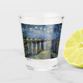 Copo De Shot Starry Night Vincent van Gogh