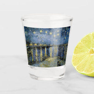 Copo De Shot Starry Night Vincent van Gogh