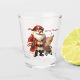 Copo De Shot Steampunk Santa Claus – Vintage Christmas Adventur