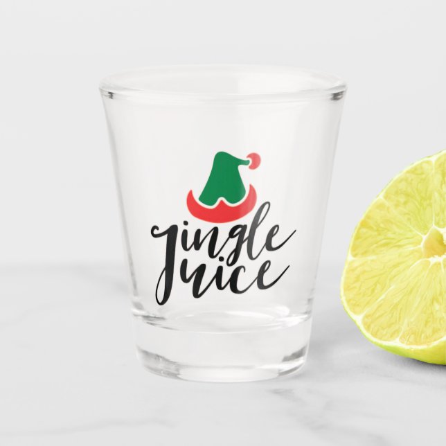 Copo De Shot suco de Natal (Frente)