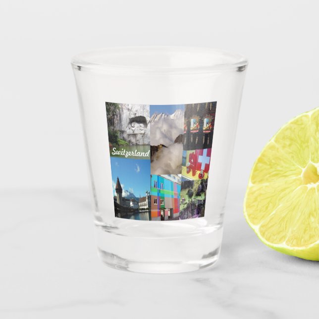 Copo De Shot Suiça (Frente)