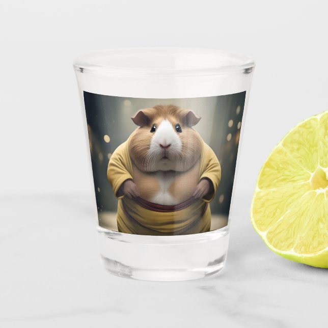 Copo De Shot "Sumo Squeakdown: O poderoso caçador de porcos da  (Frente)