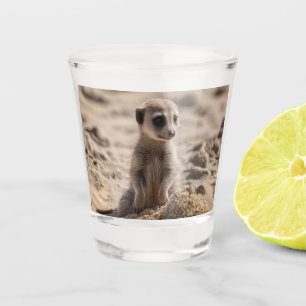 Copo De Shot "Sunny Days: Baby Meerkat's Beach Adventure"