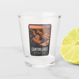 Copo De Shot Sunset no Parque Nacional Canyonlands