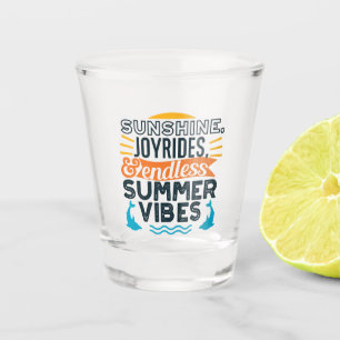 Copo De Shot Sunshine & Joyrides - Citação infinita das Víblias