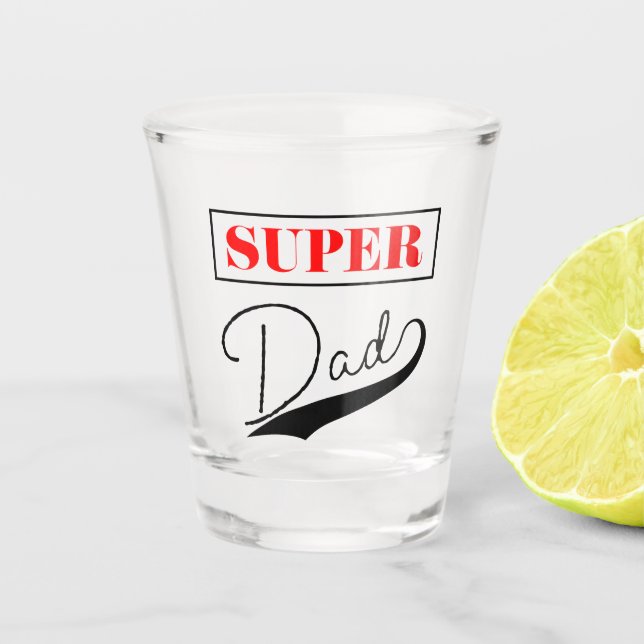 Copo De Shot Super Pai (Frente)
