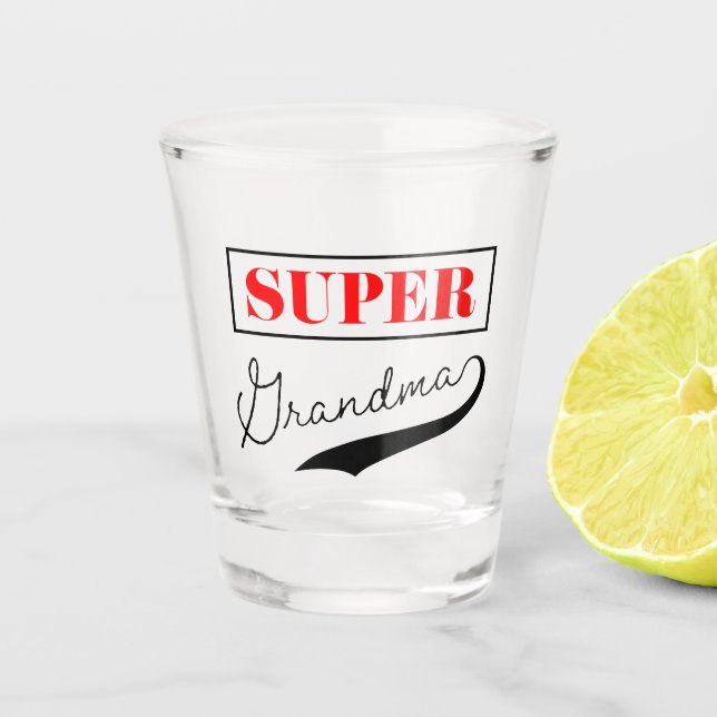 Copo De Shot Super vovó (Frente)