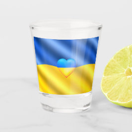 Copo De Shot Suporte à Ucrânia Shot Glass Bandeira Ucraniana