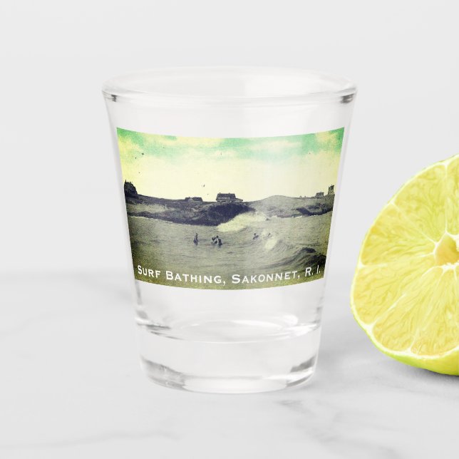 Copo De Shot Surf Bathing, Warren's Point Beach, Little Compton (Frente)