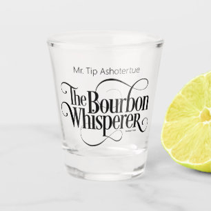 Copo De Shot Sussurrador de Bourbon (personalizado)