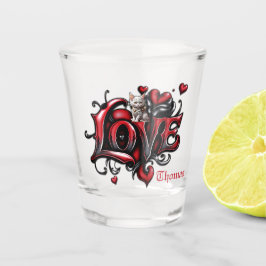 Copo De Shot Sussurros do Coração: A Magia do Amor