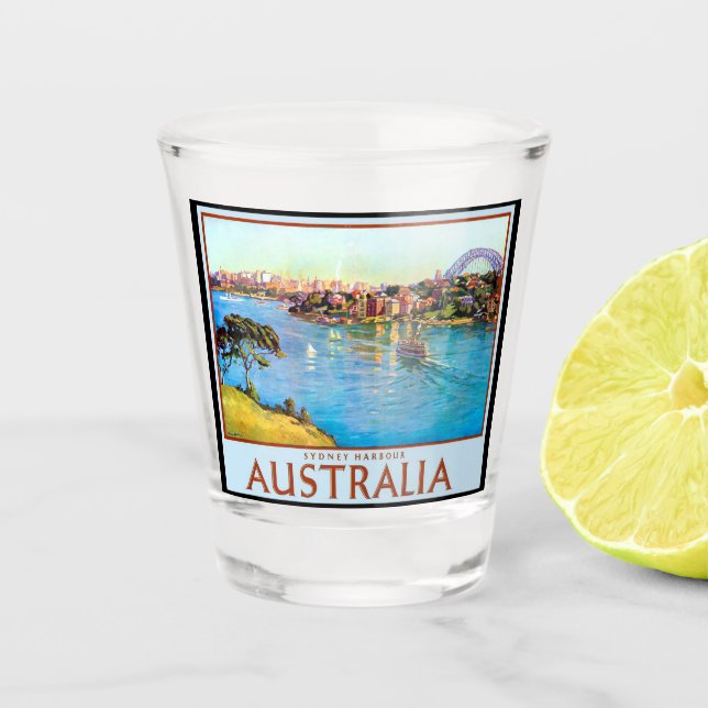 Copo De Shot Sydney Harbor Shot Glass (Frente)