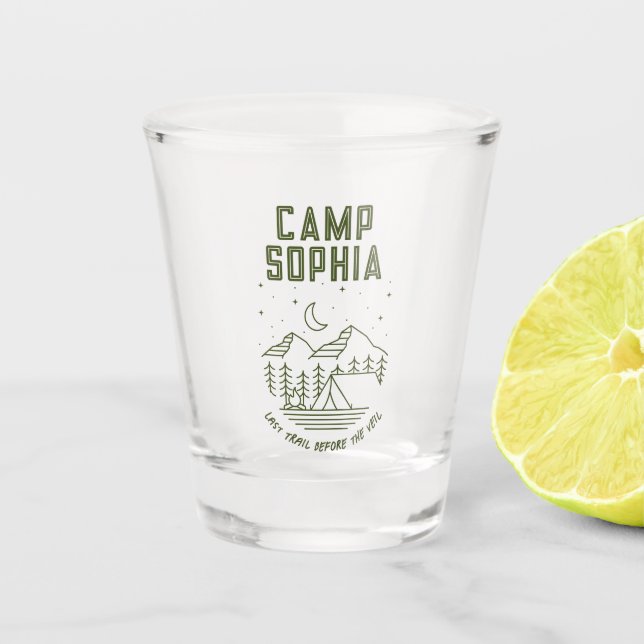 Copo De Shot Taça de Shot Personalizada Festa de Solteira Campi (Frente)