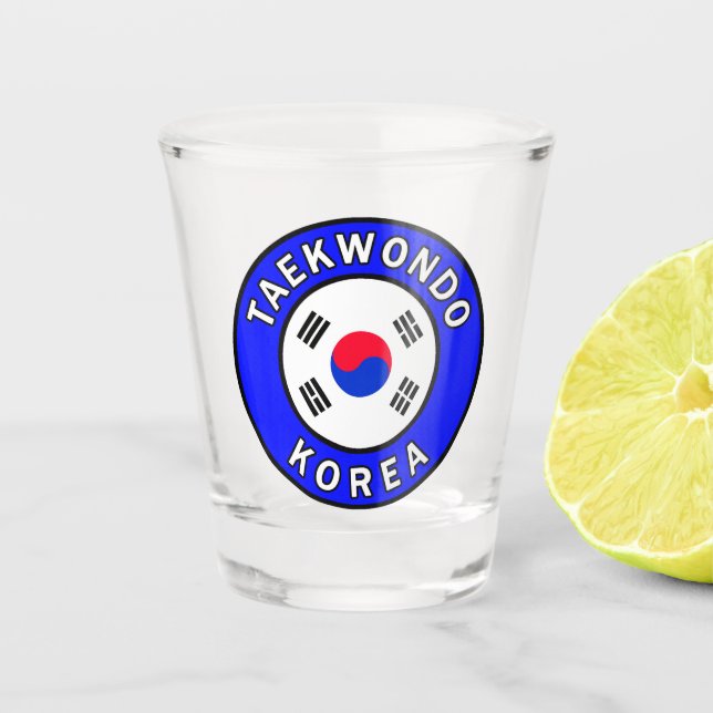 Copo De Shot Taekwondo (Frente)