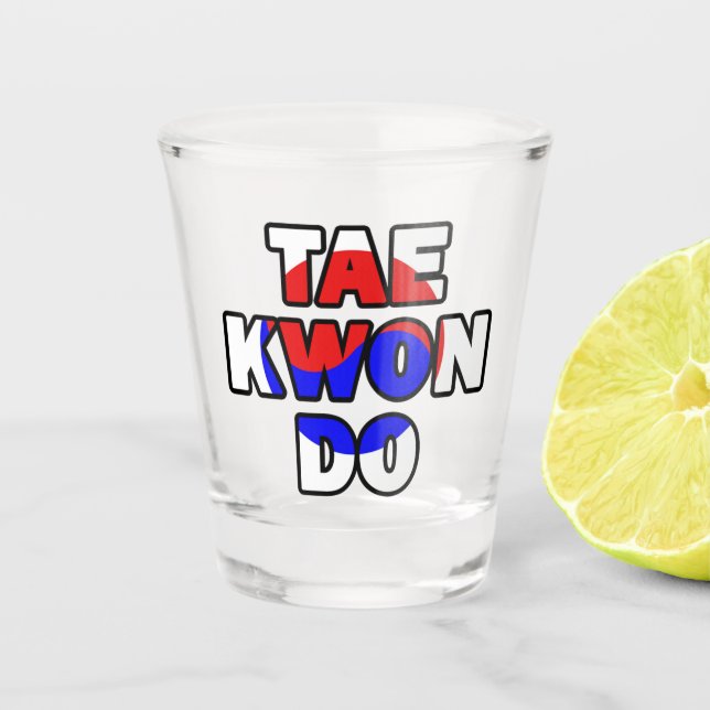 Copo De Shot Taekwondo (Frente)