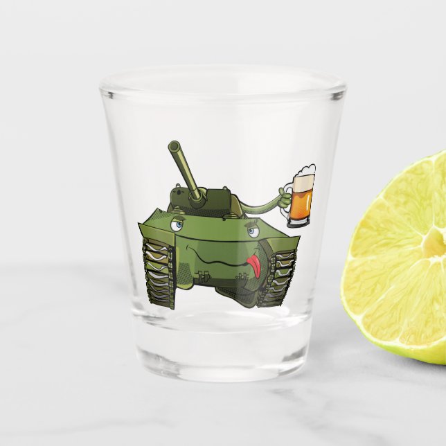 Copo De Shot Tank Toasting Shot Glass (Frente)
