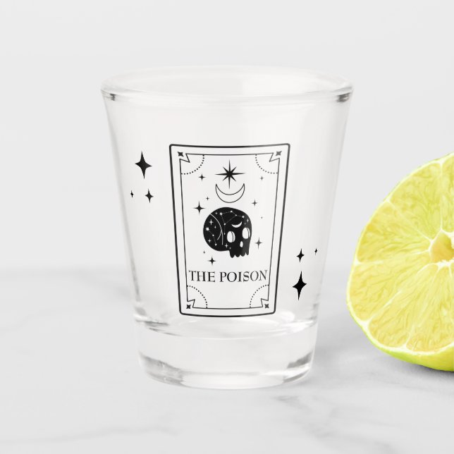 Copo De Shot Tarot Mystic Fortune Glass (Frente)