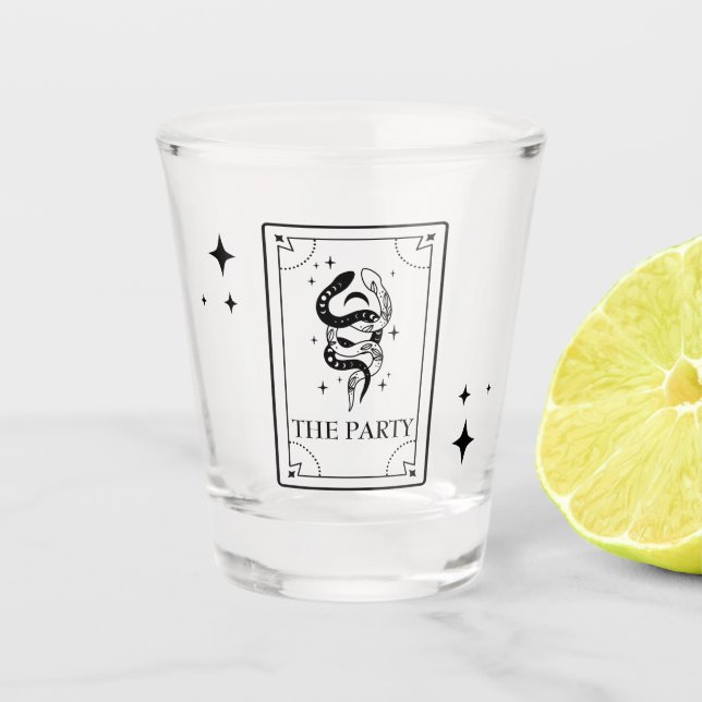 Copo De Shot Tarot Mystic Fortune Glass (Frente)