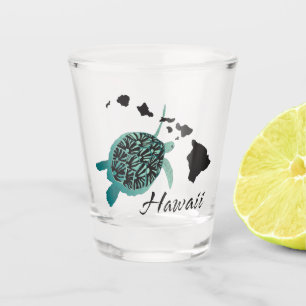 Copo De Shot Tartaruga das ilhas Havaianas