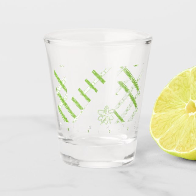 Copo De Shot Tecer [Melão] (Frente)