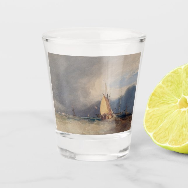 Copo De Shot Tempestade Aproximando 1830 (Frente)