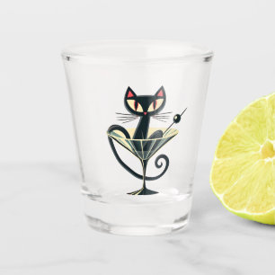 Copo De Shot Tempo de Futuro Atômico, Black Cat Martini