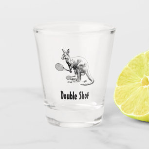 Copo De Shot Tênis de Kangaroo com capacidade dupla