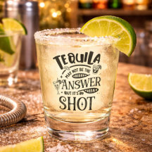 Tequila engraçada pode não ser a resposta