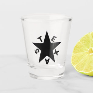 Copo De Shot Texas Star Shot Glass
