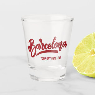 Copo De Shot Texto personalizado Barcelona