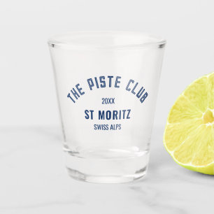 Copo De Shot The Piste Club Navy Custom Winter Ski