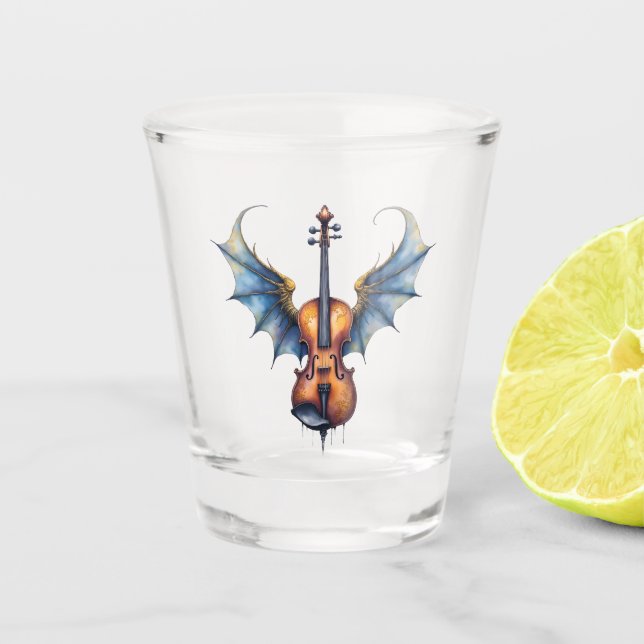 Copo De Shot The Winged Violin of Moonlit Realms (Frente)