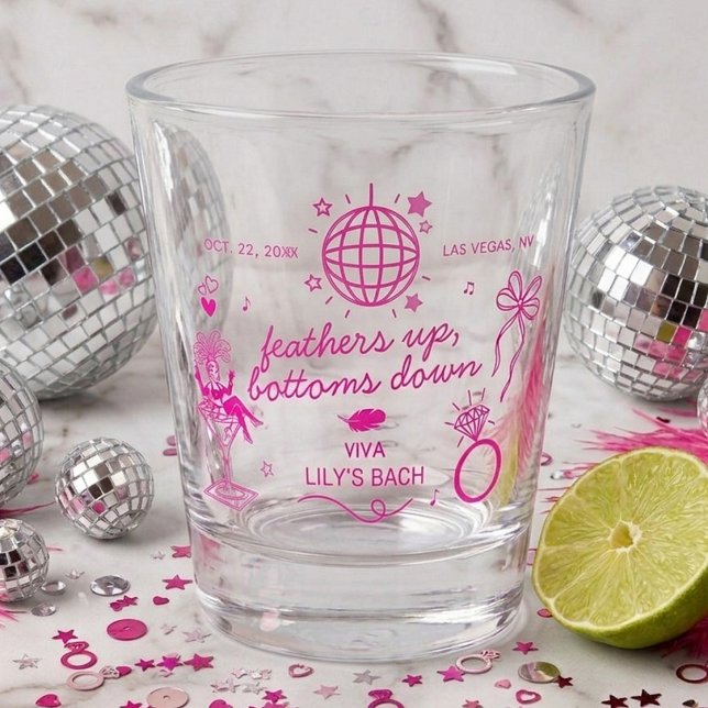Copo De Shot This Wife Is A Showgirl Bachelorette Party Favor (Criador carregado)