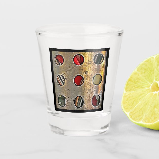Copo De Shot Tic Tac Toe Shot Glass (Frente)
