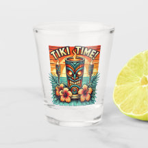 Tiki Time Shot Glass - Vídeo Tropical