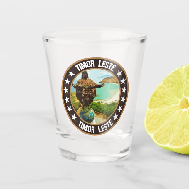 Copo De Shot Timor Leste (Frente)