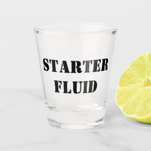 Copo De Shot Tipografia de Fluid Funny