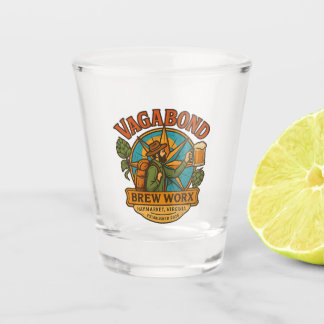 Copo De Shot Tiro de Logotipo Glagg