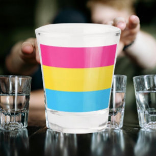 Copo De Shot Tiro de Orgulho da Pansexualidade