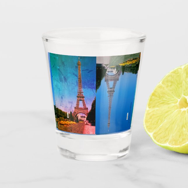 Copo De Shot Torre Eiffel (Frente)