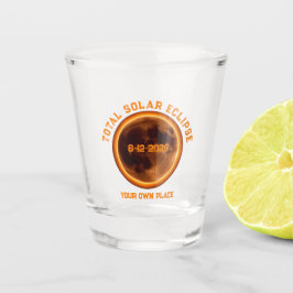 Copo De Shot Total Solar Eclipse August 12 2026