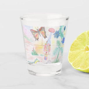 Copo De Shot Trabalho de arte de Crianças Personalizadas, brinq